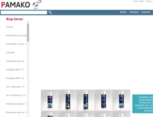 Tablet Screenshot of pamako.com.pl