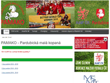 Tablet Screenshot of pamako.cz